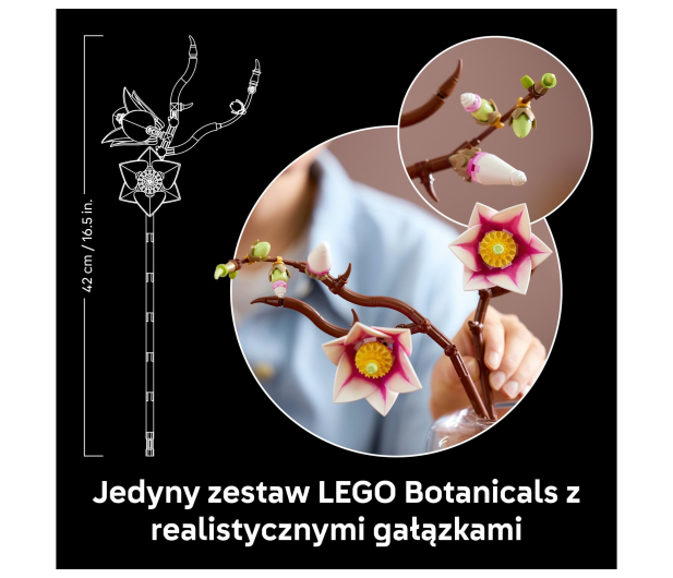 LEGO BOTANICALS 11510 Gałązki magnolii - 1489546 - zdjęcie 8